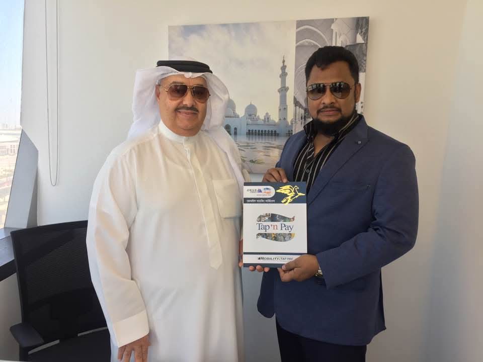 Dr Kamrul with His Highness Shaikh Khalifa Al Khalifa