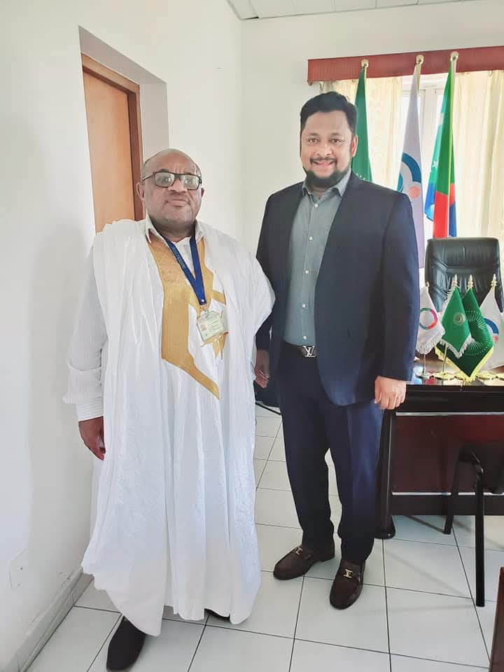 Foreign minister Comoros Island & Dr Kamrul Ahsan