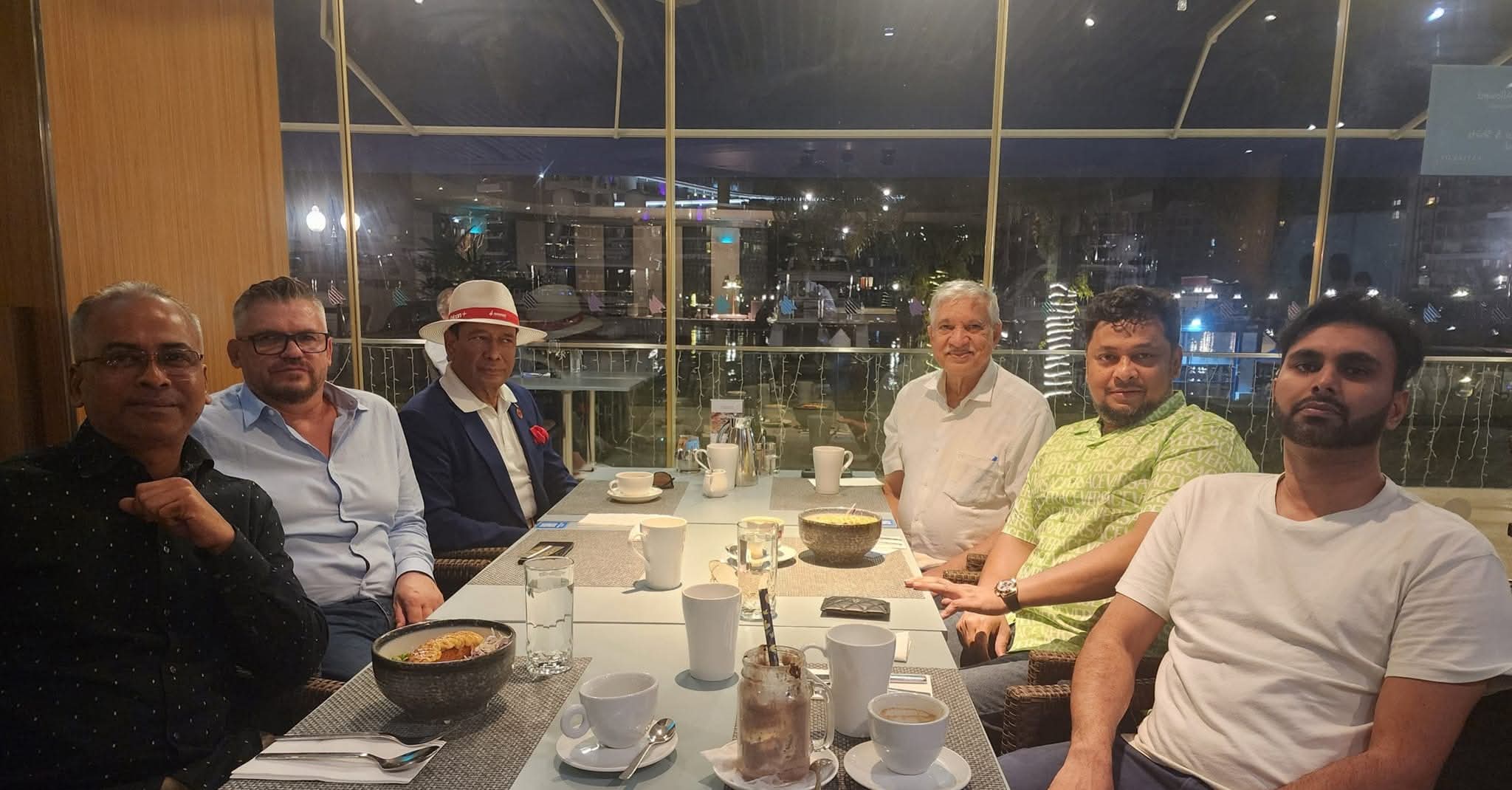 The Chairman Mustafa Mart, the prominent super store of Singapore & Dr Kamrul Ahsan