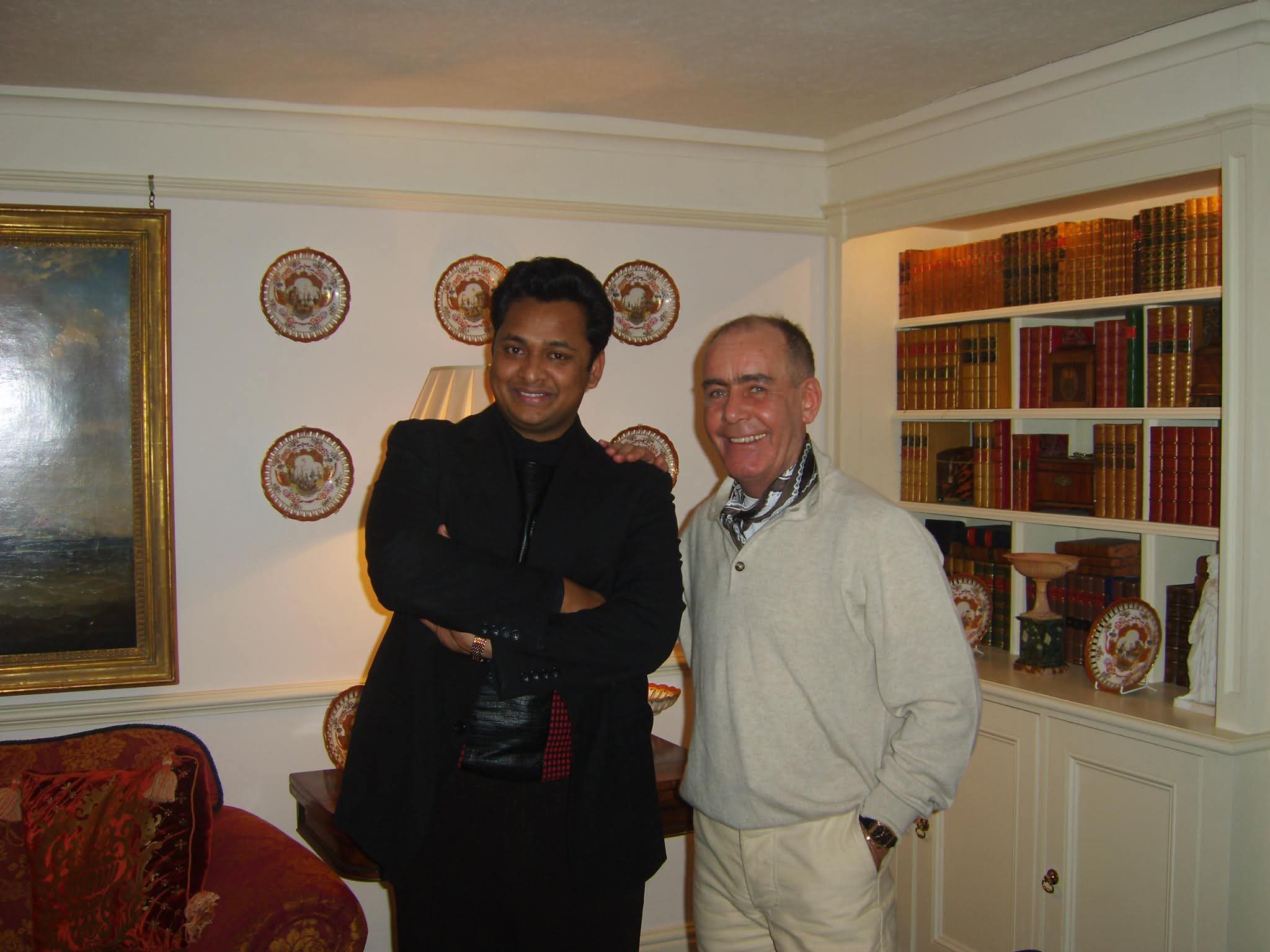 Lord Constantine of the House of Lords & Dr. Kamrul in 2005