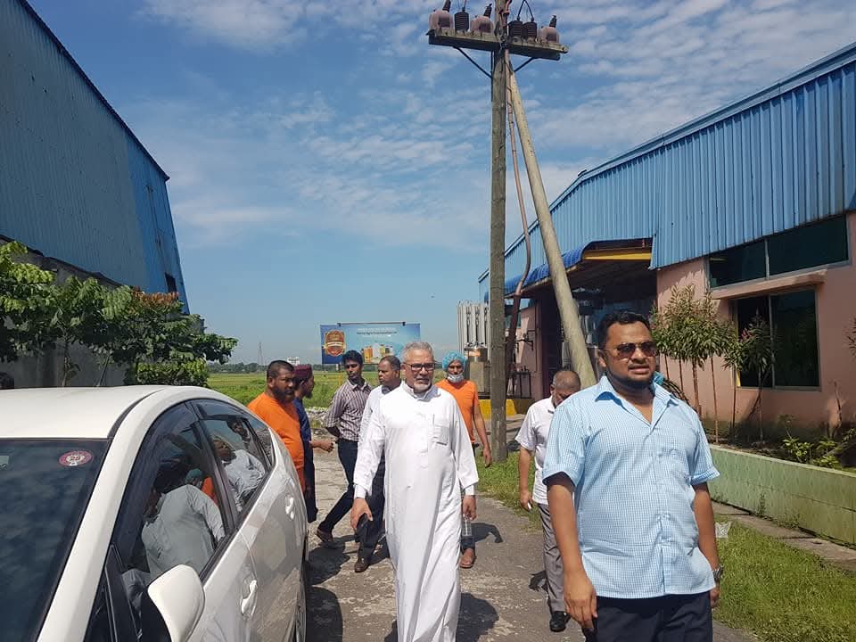 Mecca Cola production unit visit by the Founder and Dr Kamrul Ahsan
