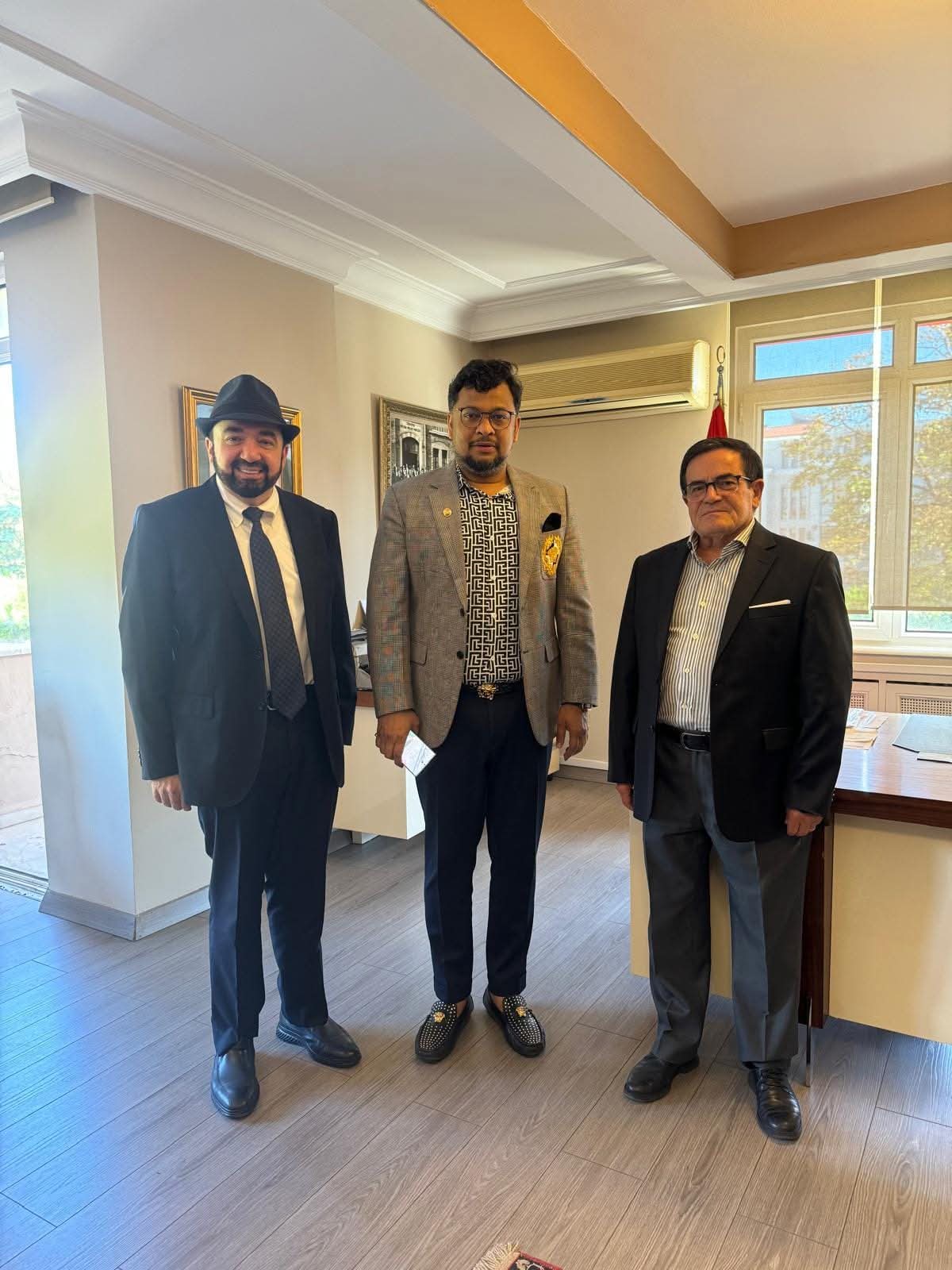 Dr. Kamrul Ahsan,with the Attorney General of Turkey