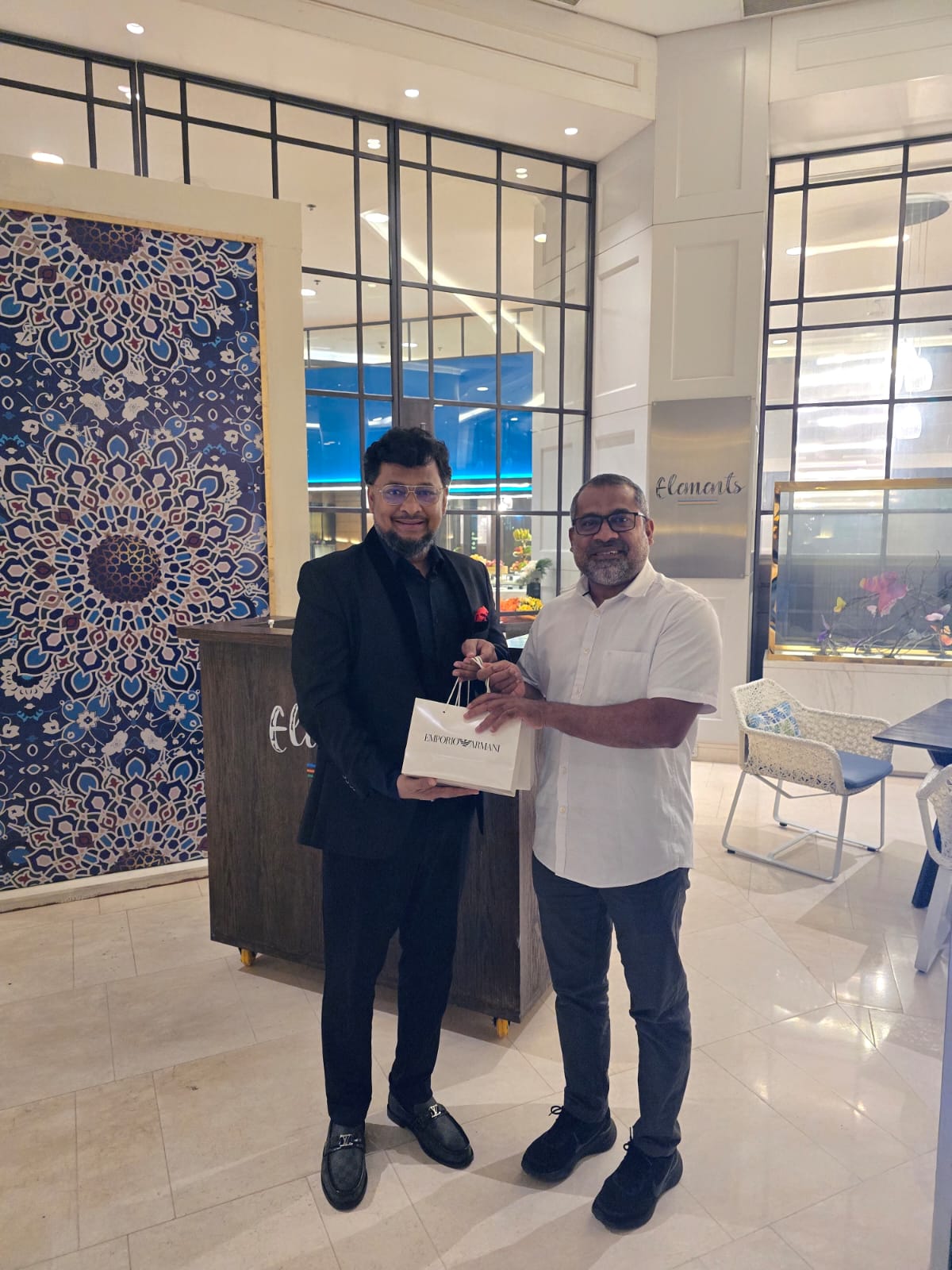 Versatilo Chairman alongwith Dr. Khalil,  Foreign Minister of Maldives