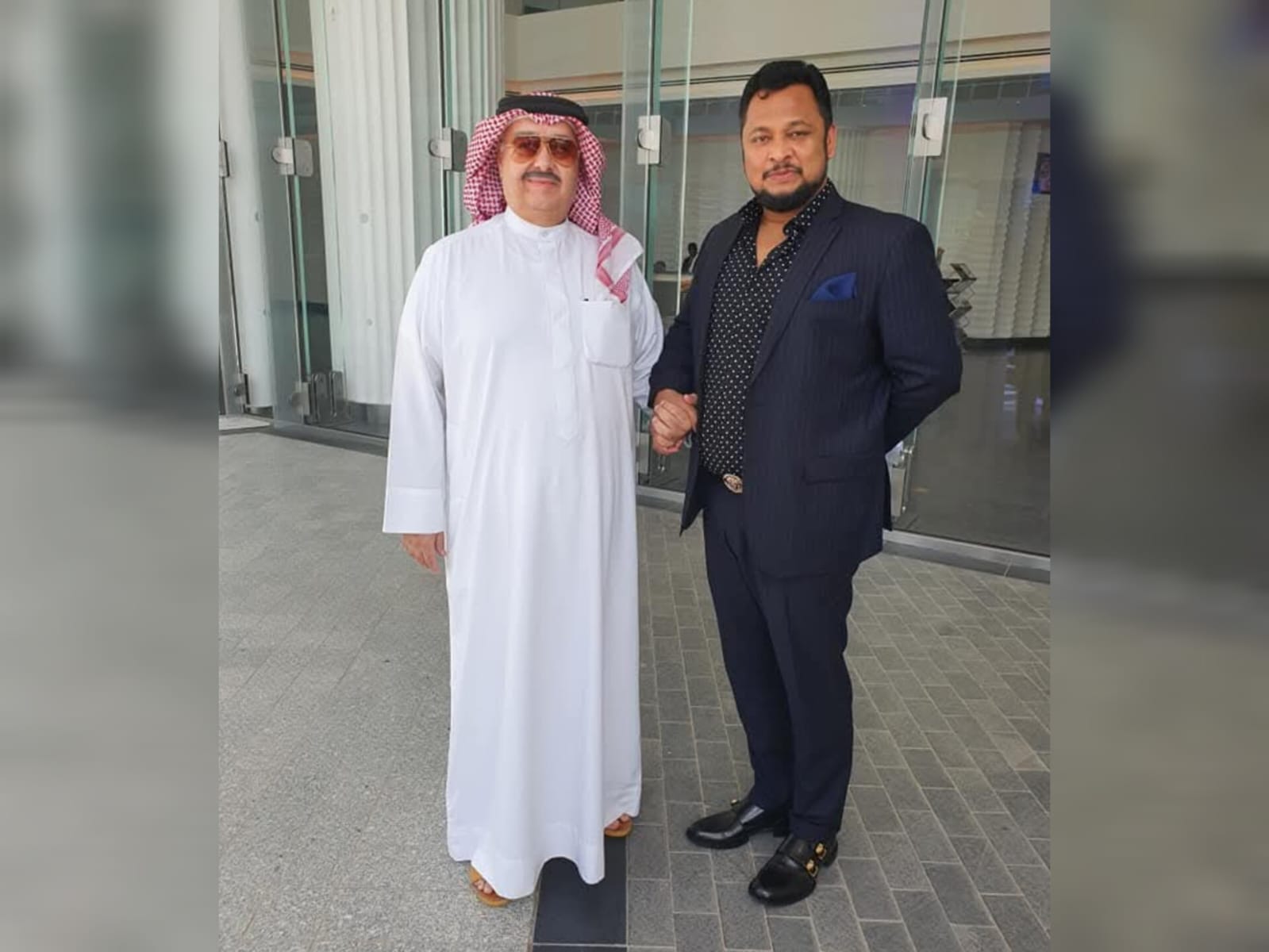 With the Defense Adviser of Bahrain Shaikh Khalifa Al Khalifa & Chairman Versatilo
