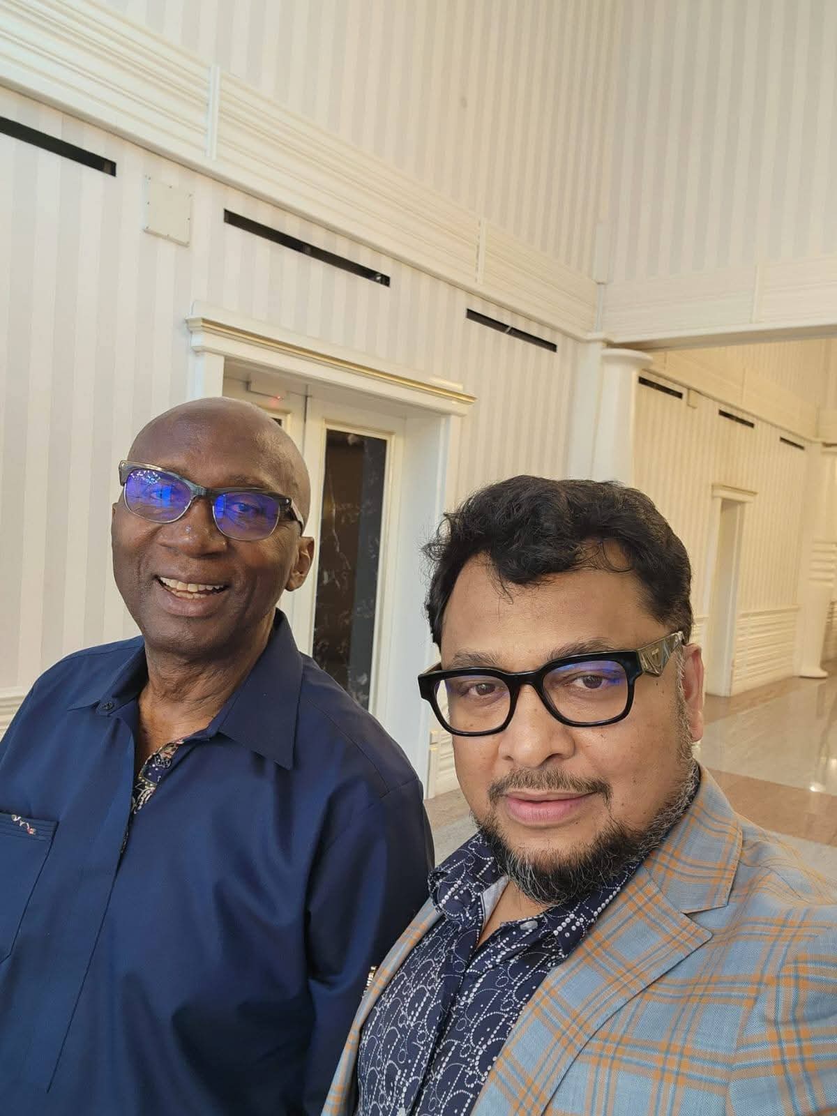 Chairman of Africa's largest Telecome MTN & Dr Kamrul Ahsan